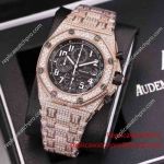 Clone Audemars Piguet Royal Oak Offshore Limited Edition Diamond Watch - All Rose Gold